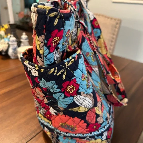 Floral Patterned Tote Bag by Vera Bradley - Picture 5 of 9